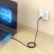 USB-C kabel Tech-Protect UltraBoost DNA Type-C PD60W/3A 3m Iron Grey