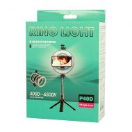 Multifunkční selfie tyč RING LIGHT P40D
