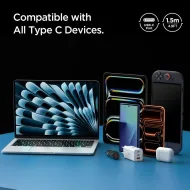 Spigen Essential EB6015CC USB-C kabel 60W 1,5 m