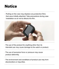 Kryt Ringke AirSports Apple Watch 10/11 (46mm) černý