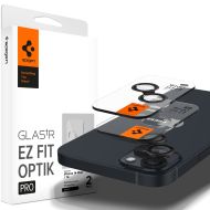 Spigen GLAStR EZ FIT Optik PRO 2-Pack iPhone 14 / 14 Plus / 15 / 15 Plus černá