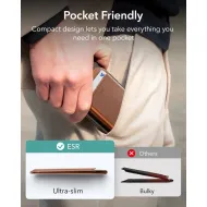 ESR Classic RFID Magnetic Wallet Stand – MagSafe peněženka se stojánkem na 5 karet