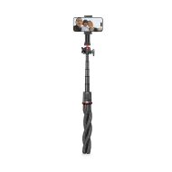 Tech-Protect L07S Bezdrátová teleskopická selfie tyč s flexibilním tripodem - černá