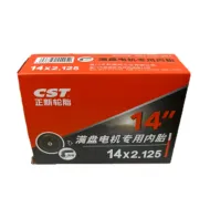Duše CST 14x2,125 se zahnutým ventilkem 45° AV/SV