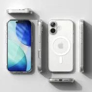 Kryt Ringke Fusion Magnetic MagSafe iPhone 17 matný čirý