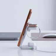 Tech-Protect A56 3v1 Cestovní bezdrátová nabíječka Qi2.2 25W s MagSafe
