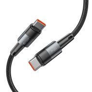 Kabel Tech-Protect UltraBoost YJ-0018 USB-C PD100W/5A 1m černý/šedý