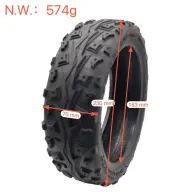 Ridefixing 10x2,50-6,5 Bezdušová terénní pneumatika Kugoo M4 Pro