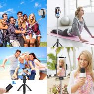 Bezdrátová selfie tyč s tripodem TECH-PROTECT L02S černá