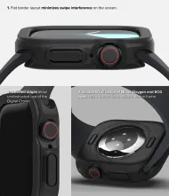 Kryt Ringke AirSports Apple Watch 10/11 (46mm) černý