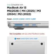 Spigen AirSkin MacBook Air 13" M2-M5 2023-2026