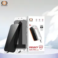 Tel Protect Privacy HD 6D 2-Pack iPhone 15 Pro, černé