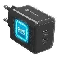 Forcell F-Energy GaN III Crystal Color 60W nabíječka 2× USB-C s kabelem