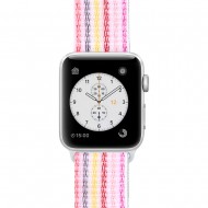 Nylonový řemínek NYLON STRIPES pro Apple Watch Series 9/8/7 (45mm)
