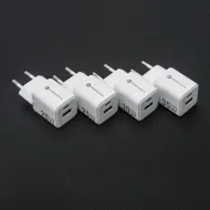 Forcell F-Energy VT-35C Mini GaN III 35W rychlá síťová nabíječka USB-A USB-C PD QC 4.0 bílá