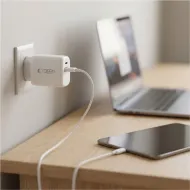 Tech-Protect NCA65W-GAN PD 65W QC3.0 2-portová nabíječka USB-C USB-A