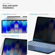 Spigen SafeView magnetický privátní filtr pro MacBook Neo 13"