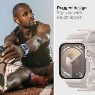 Odolný kryt s řemínkem Spigen Rugged Armor Pro na Apple Watch Series 4/5/6/SE (44mm)