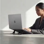 Spigen SlimFold LD201-S6 skládací stojánek na notebook do 14" Space Grey