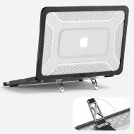 Tech-Protect Kevlar Pro ochranný kryt pro MacBook Neo 13 černý/čirý