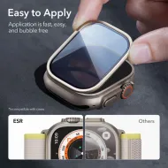 Tvrzená skla ESR Armorite 2-Pack Apple Watch Ultra 1/2/3 49mm titan
