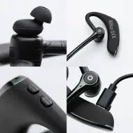 Forcell Orion Plus černé Bluetooth mono sluchátko s ENC