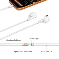 Tech-Protect Ultraboost Core G4 sluchátka s 3,5mm jackem a mikrofonem