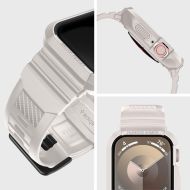 Odolný kryt s řemínkem Spigen Rugged Armor Pro na Apple Watch Series 4/5/6/SE (44mm)