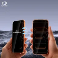 Tel Protect Privacy HD Titan 5D ochranné sklo iPhone 17 Pro Max černé