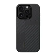 Luxusní černé pouzdro Benks pro iPhone 16 Pro s Kevlarem