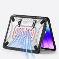 Tech-Protect Kevlar Pro ochranný kryt pro MacBook Neo 13 černý/čirý
