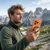 Tech-Protect MMR800 magnetický MagSafe prsten na telefon Carbon Black