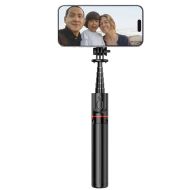 Tech-Protect L06S Bezdrátová MagSafe selfie tyč s tripodem - černá