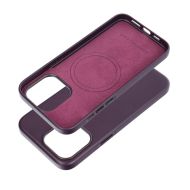 Pouzdro Leather Mag Cover na iPhone 15 Pro Max