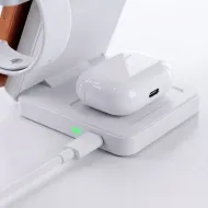 Tech-Protect A56 3v1 Cestovní bezdrátová nabíječka Qi2.2 25W s MagSafe