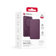 Forcell F-Energy Slim F5K9 MagSafe powerbanka 5000mAh QC4.0 PD3.0 15W