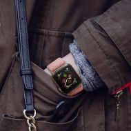 Tech-Protect Mellow Apple Watch Series 9/8/7 (41mm) pískově růžový