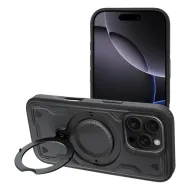 Pouzdro Forcell Frost Armor na iPhone 17 - černé