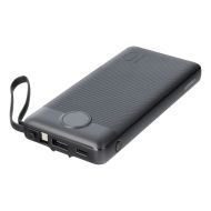 Powerbanka Veger C10 10000mAh (Micro USB + USB-C + Lightning) černá