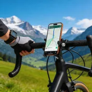 Tech-Protect V5 univerzální držák telefonu na kolo a představec černý
