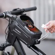 Rockbros Hardpouch Bike Mount M - Brašna na kolo, černá
