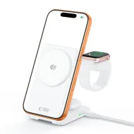 Tech-Protect A56 3v1 Cestovní bezdrátová nabíječka Qi2.2 25W s MagSafe