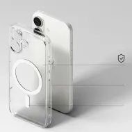 Kryt Ringke Fusion Magnetic MagSafe iPhone 17 matný čirý
