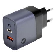 Nabíječka Forcell F-Energy VT-39 USB-C & USB-A GaN 45W 4A PD/QC4.0 šedá