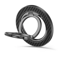 Tech-Protect MMR800 magnetický MagSafe prsten na telefon Carbon Black