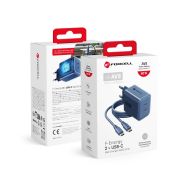 Forcell F-Energy GaN III Crystal Color 60W nabíječka 2× USB-C s kabelem