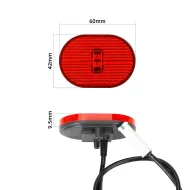 Zadní blatník s LED světlem, hákem a šrouby Xiaomi Electric Scooter 4 / 4 Pro