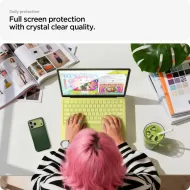 Spigen GLAStR SLIM ochranné sklo MacBook Neo 13" černé