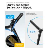 Spigen S560W Bezdrátová Bluetooth selfie tyč s tripodem - černá