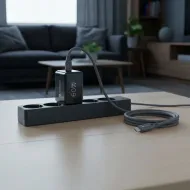 Forcell F-Energy GaN III Crystal Color 60W nabíječka 2× USB-C s kabelem